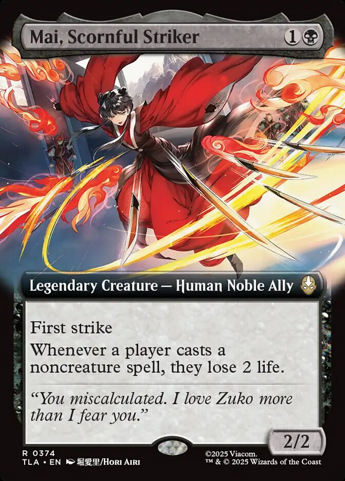 Mai, Scornful Striker