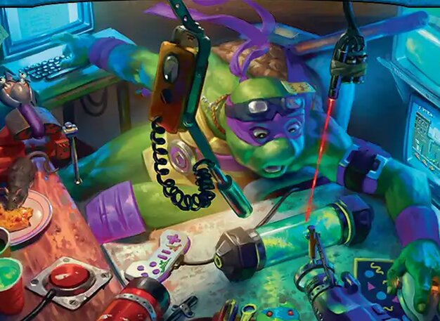 Donatello, the Brains & Michelangelo, the Heart